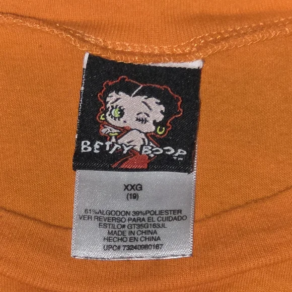 Betty Boop Halloween Top - Picture 5 of 5